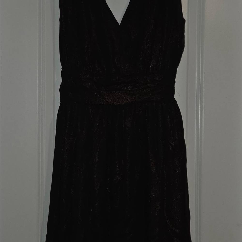Soprano Black Backless Dress